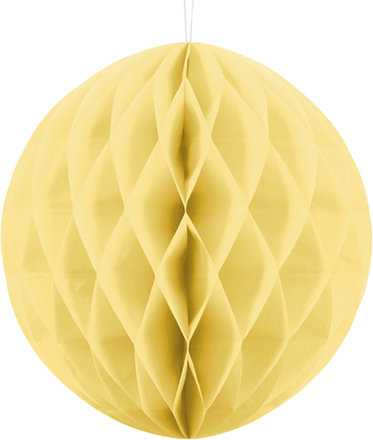 Ljus Gul Honeycomb Ball 30 cm