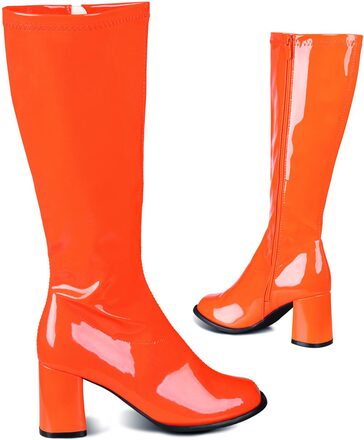 Orange Retro Boots