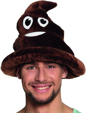 Mr. Poophead Mjuk Emoji-Hatt