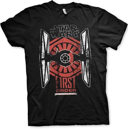 First Order - Svart Unisex Star Wars T-shirt
