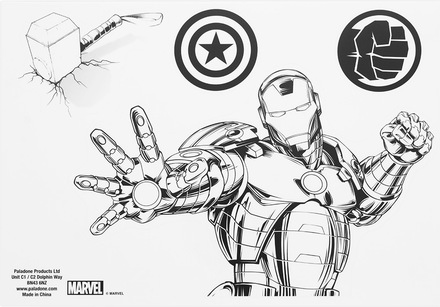 16 stk Marvel Avengers Klistärmärken