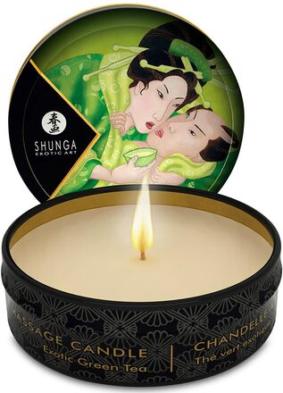 Shunga Massage Ljus - Green Tea 30 ml