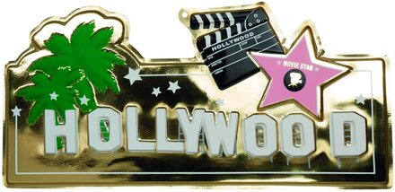 30x60 cm Hollywood Skylt - Hollywood Fame