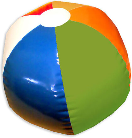Uppblåsbar badboll - 40 cm