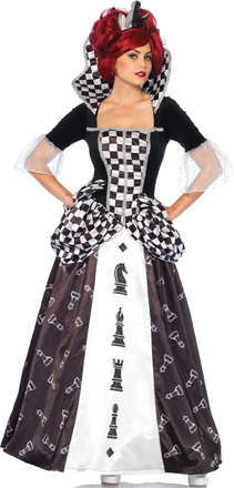 Alice in Wonderland Inspirerad Queen of Chess Dräkt