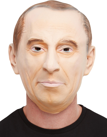 Heltäckande Vladimir Putin Inspirerad Latexmask