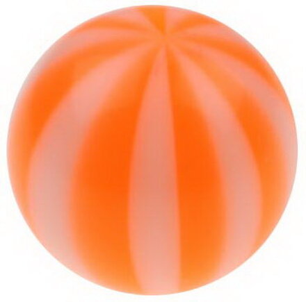 Badeball Orange - 3 mm Akrylkula till 1,2 mm stång