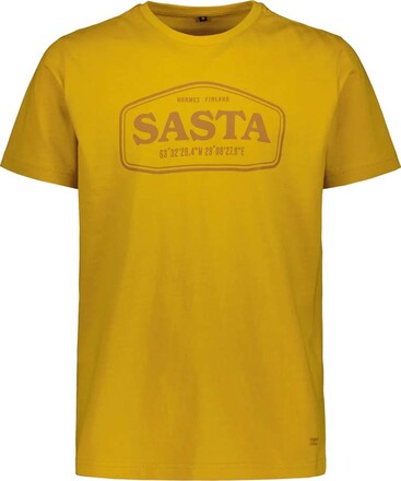 Sasta Sasta Men's Coordinate T-Shirt Golden Yellow Kortermede trøyer XXL