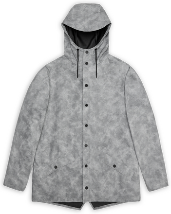 Rains Rains Unisex Jacket Distressed Grey Regnjackor L