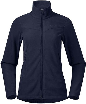 Bergans Bergans Women's Finnsnes Fleece Jacket Navy Blue Mellanlager tröjor S