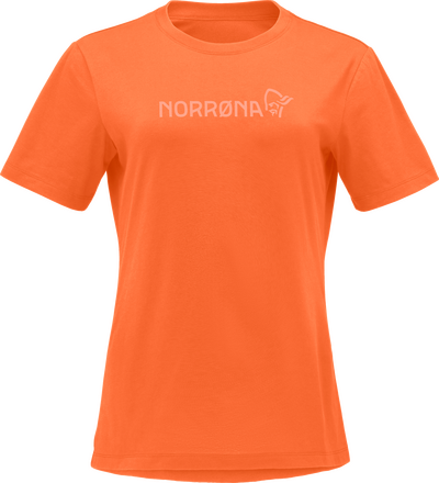 Norrøna Norrøna Women's /29 Cotton Norrøna Viking T-Shirt Orange Alert T-shirts XS