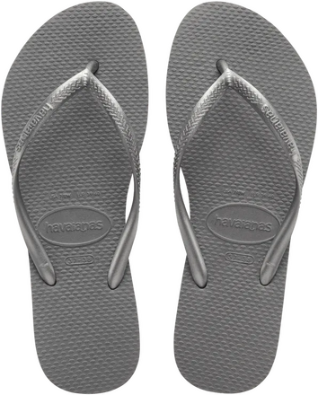 Havaianas Havaianas Unisex Slim Steel Grey Sandaler 35/36