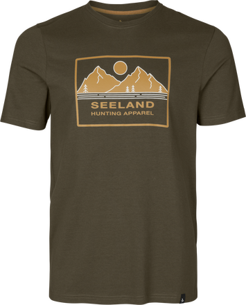 Seeland Seeland Men's Kestrel T-Shirt Grizzly Brown Kortermede trøyer L