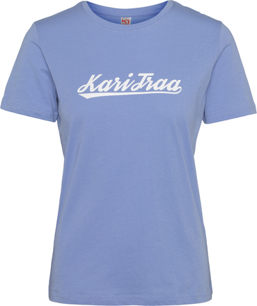 Kari Traa Kari Traa Women's Mølster Tee Pastel Light Blue T-shirts XS