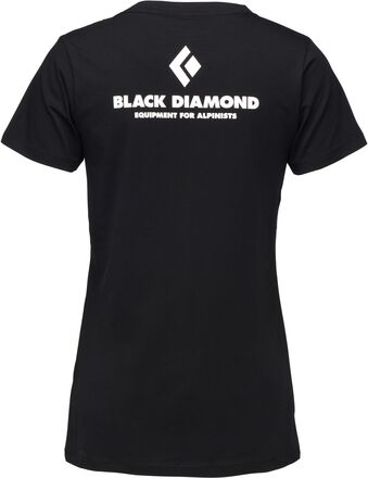 Black Diamond Black Diamond Women's Equipment For Alpinists Shortsleeve Tee Black T-shirts XS