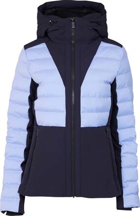 8848 Altitude 8848 Altitude Women's Audrey Ski Jacket Hortensia Blue Skijakker fôrede 34