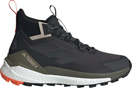 Adidas Adidas Men's Terrex Free Hiker GORE-TEX Hiking Shoes 2.0 Carbon/Grey Six/Core Black Friluftsstøvler 42