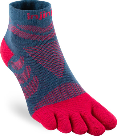 Injinji Injinji Women'S Ultra Run Mini-Crew Berry Treningssokker M/L