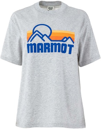 Marmot Marmot Women's Coastal Tee Short Sleeve Grey T-shirts M