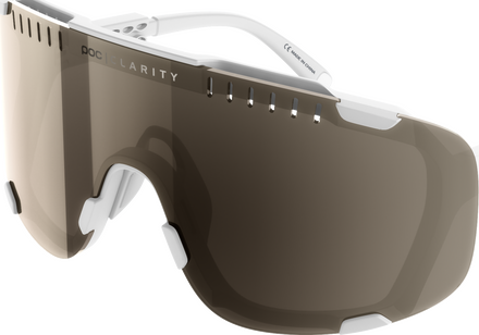 POC POC Devour Hydrogen White/Clarity Trail/Partly Sunny Silver Sportsbriller OneSize
