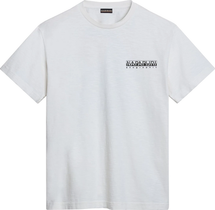 Napapijri Napapijri Unisex Martre Short Sleeve T-Shirt Beige Sand T-shirts L