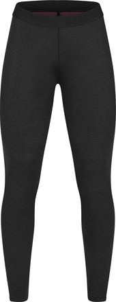 Urberg Urberg Women's Selje Merino-Bamboo Pants Black/Purple Underställsbyxor XL