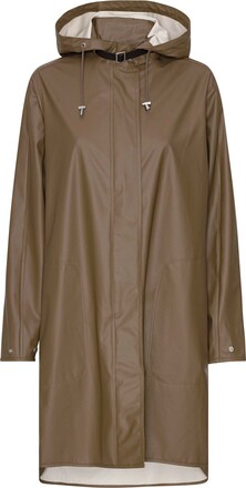 Ilse Jacobsen Ilse Jacobsen Women's Raincoat Detachable Hood Cub Brown Regnjackor 40