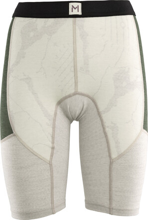 Aclima Aclima Women's Lars Monsen Femunden Shorts Beige Melange/Olive Night/Femunden Light Undertøy underdel XS