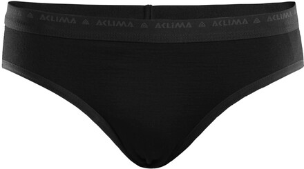 Aclima Aclima Women's LightWool Briefs Jet Black Underkläder XXL
