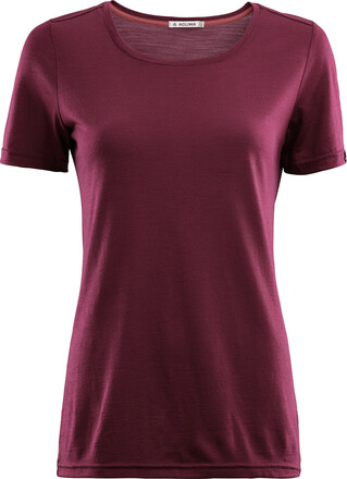 Aclima Aclima Women's LightWool 140 T-shirt Zinfandel T-shirts M