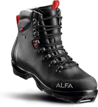 Alfa Alfa Women's Skarvet Advance Gore-Tex Black Turskistøvler EU 40