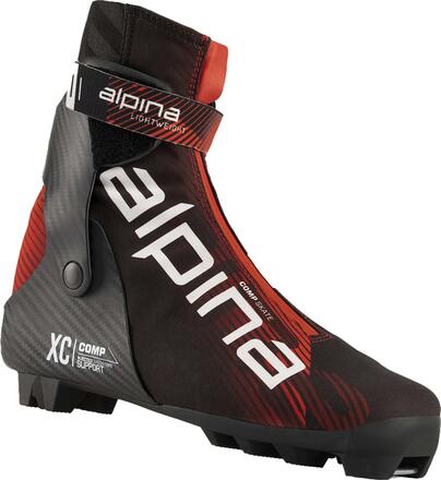 Alpina Alpina Unisex Comp Skate Black/Red Längdskidpjäxor 41