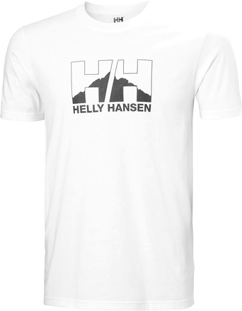 Helly Hansen Helly Hansen Men's Nord Graphic H/H T-Shirt White Kortermede trøyer M