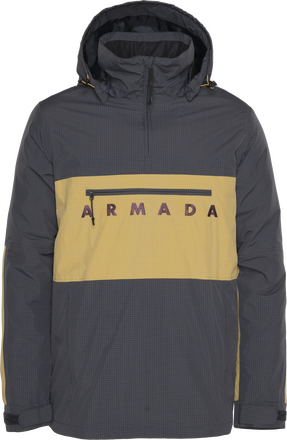 ARMADA ARMADA Men's Salisbury 2L Anorak Jacket Indigo/Honey Ovadderade skidjackor L