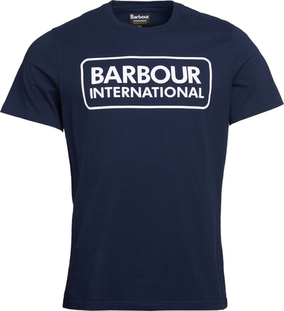 Barbour Barbour Men's Barbour International Essential Large Logo Tee International Navy Kortermede trøyer S