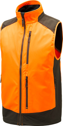 Beretta Beretta Men's Butte Softshell Vest Orange & Brown Vadderade västar M