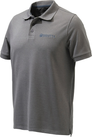 Beretta Beretta Men's Corporate Polo Grey Melange Kortermede trøyer S