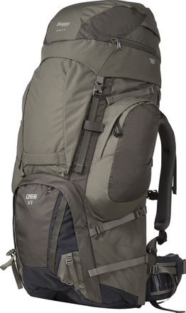 Bergans Bergans Alpinist Large 130L Dark Green Mud/Green Mud Vandringsryggsäckar 130