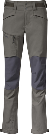 Bergans Bergans Women's Fjorda Trekking Hybrid Pants Green Mud/Solid Dark Grey Friluftsbyxor S