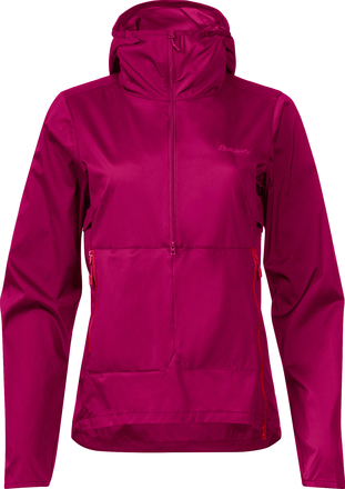 Bergans Bergans Fløyen Anorak Women's Bougainvillea/Strawberry Uforet friluftsjakker S