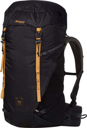 Bergans Bergans Helium V5 40 Dark Shadow Grey/Black/Golden Yellow Friluftsryggsekker 40 L