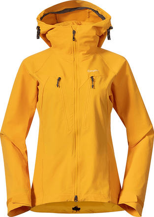 Bergans Bergans Women's Tind Softshell Jacket Marigold Yellow Ovadderade vardagsjackor M