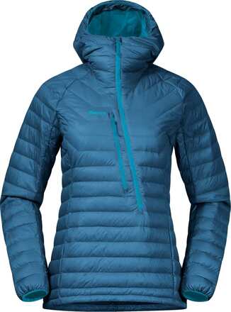 Bergans Bergans Women's Cecilie Down Light Anorak Deep Sea Blue/Clear Ice Blue Dunjakker mellomlag S