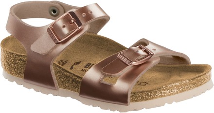 Birkenstock Birkenstock Kids' Rio Electric Metallic Copper Sandaler 25