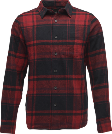 Black Diamond Black Diamond Men's Project Flannel Shirt Red Rock-Black Plaid Langermede skjorter M