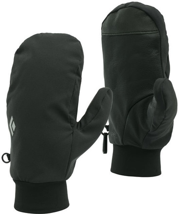 Black Diamond Black Diamond MidWeight Softshell Mitts Smoke Skidhandskar L