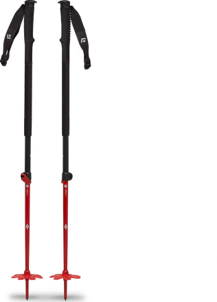 Black Diamond Black Diamond Vapor 2 Al Ski Poles Red/Black Alpinstaver 135 cm