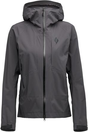 Black Diamond Black Diamond Women's Highline Stretch Shell Anthracite Skalljakker XL