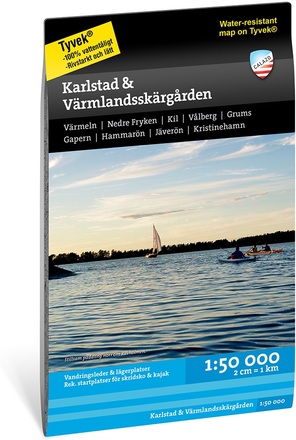 Calazo förlag Calazo förlag Karlstad & Värmlandsskärgården 1:50.000 NoColour Litteratur OneSize
