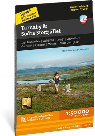 Calazo förlag Calazo förlag Tärnaby & Södra Storfjället 1:50.000 NoColour Litteratur OneSize